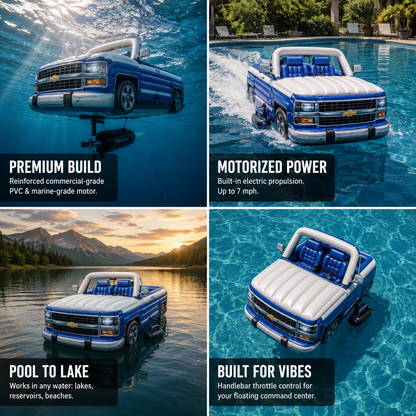 Inflatable Pickup Float