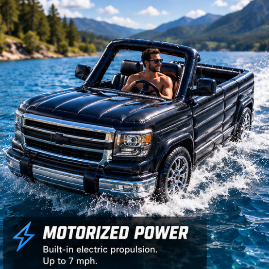 Inflatable Pickup Float